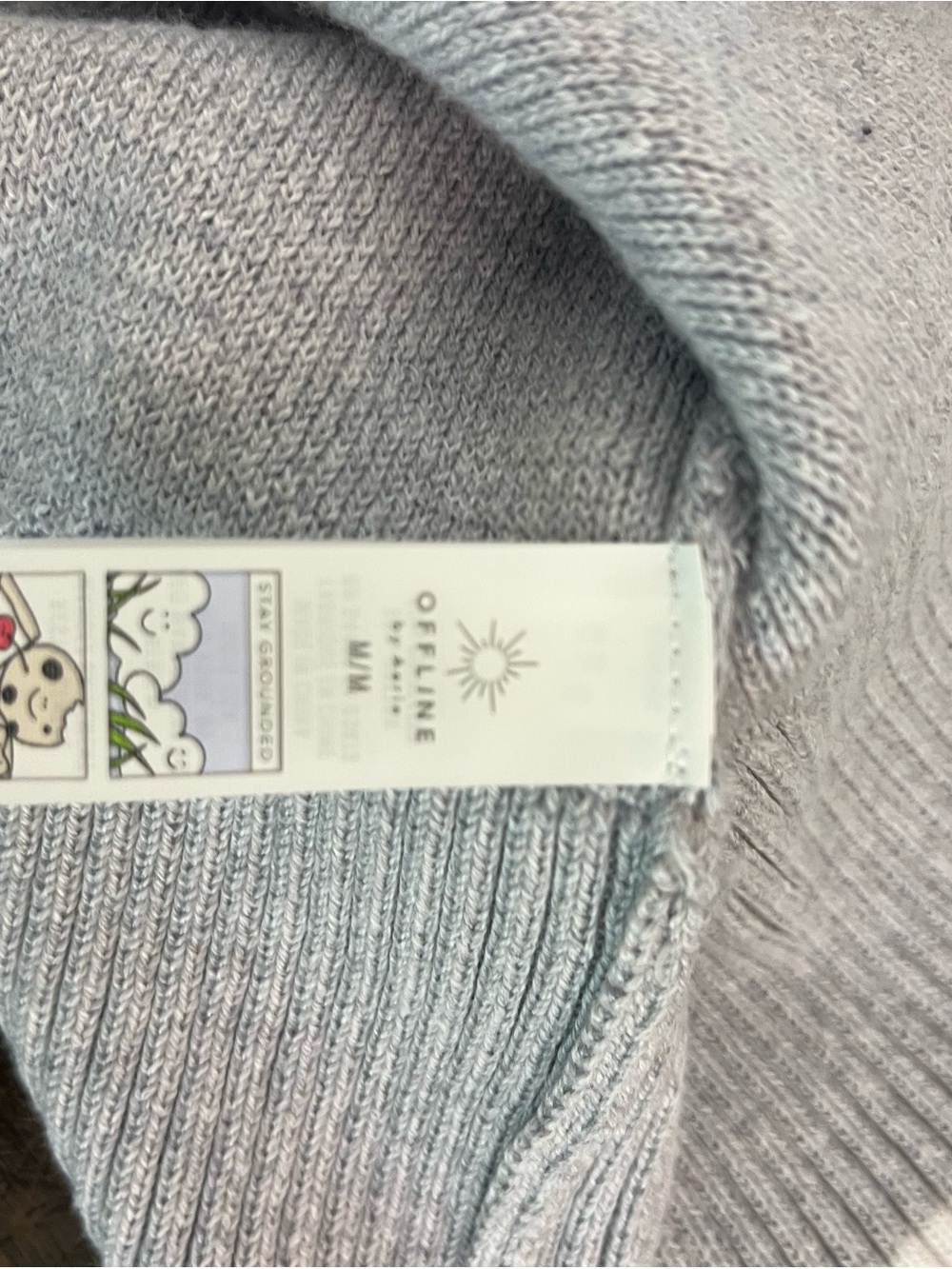 Offline by Aerie Tennis Sweater Vest Cardigan Cotton Blend Preppy Sz MED NWT - Picture 11 of 12